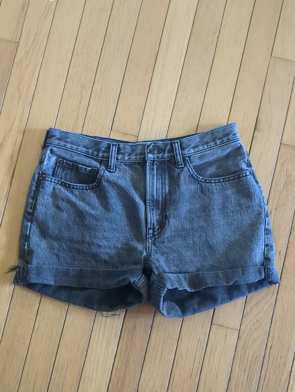 Everlane Gray Denim Shorts